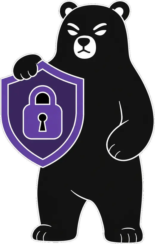 BearPass — медведь со щитом